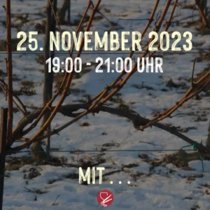 Entkorkte Kunst am 25. November 2023