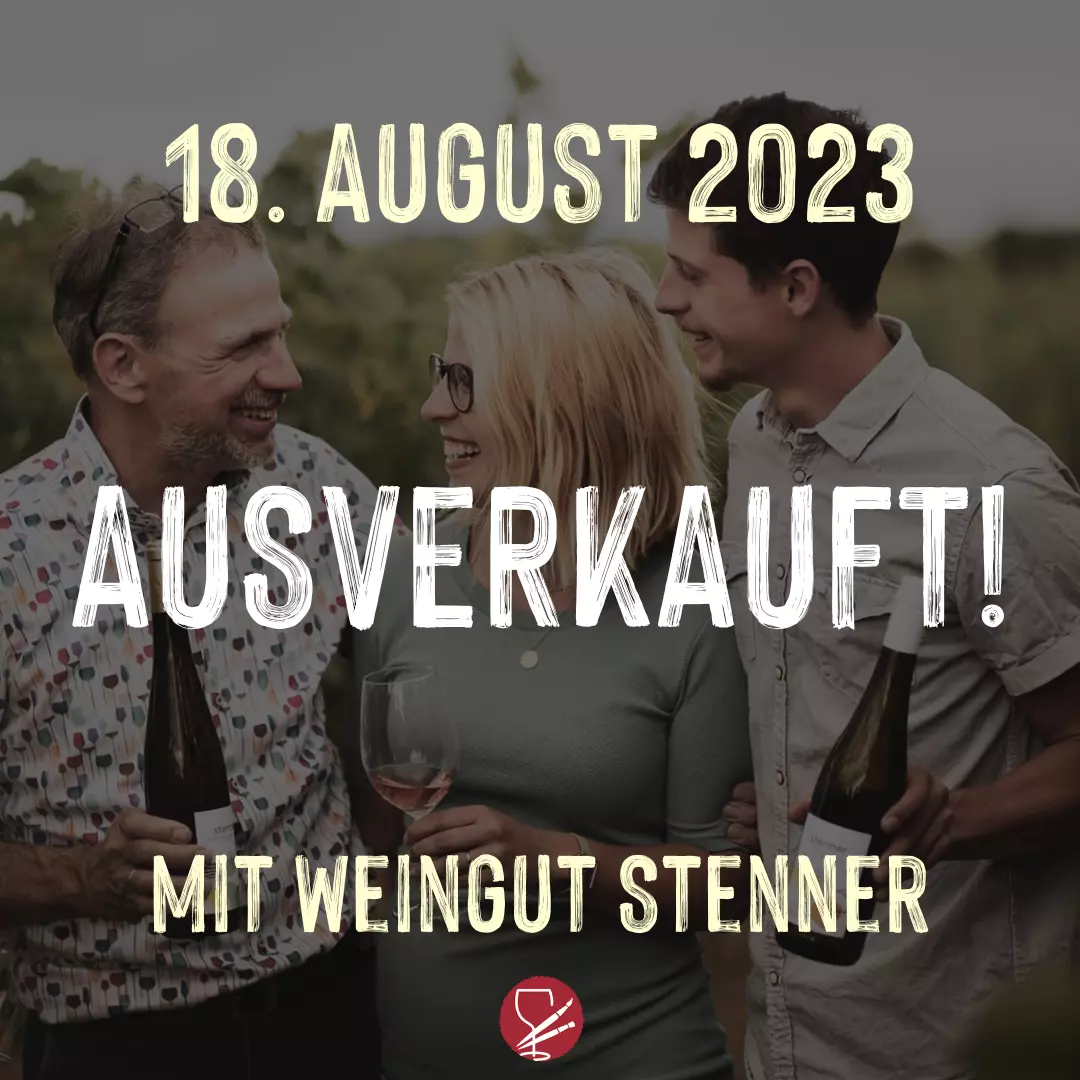 Weingut Stenner am 18. August 2023 in Frankfurt Ginnheim bei Entkorkte Kunst