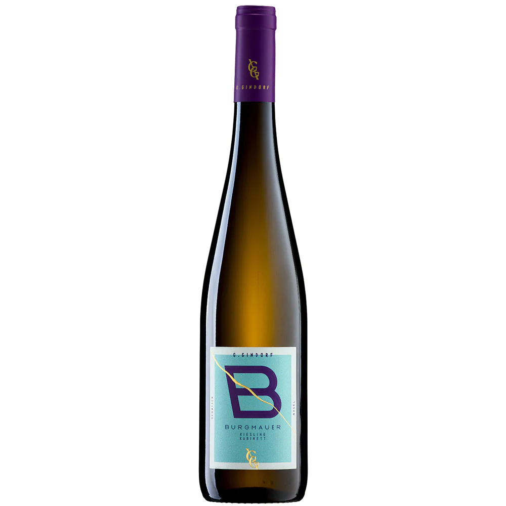 2021 Burgmauer Riesling Kabinett vom Weingut G. Gindorf aus Schweich an der Mosel
