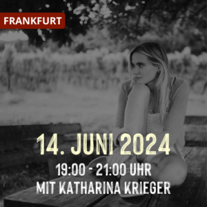 Entkorkte Kunst mit Katharina Krieger am 14. Juni 2024 von 19:00 - 21:00 Uhr in Frankfurt